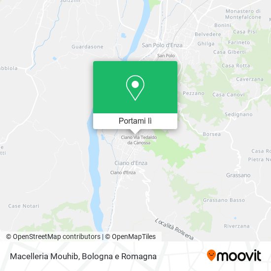 Mappa Macelleria Mouhib
