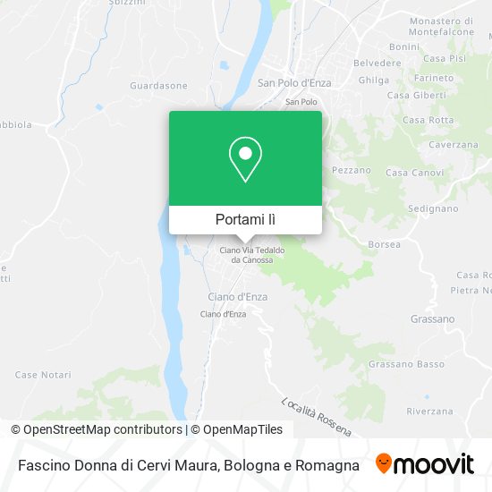 Mappa Fascino Donna di Cervi Maura