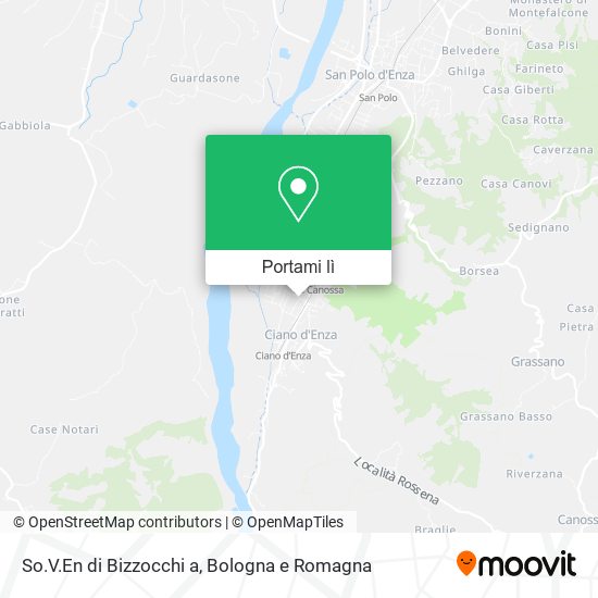 Mappa So.V.En di Bizzocchi a