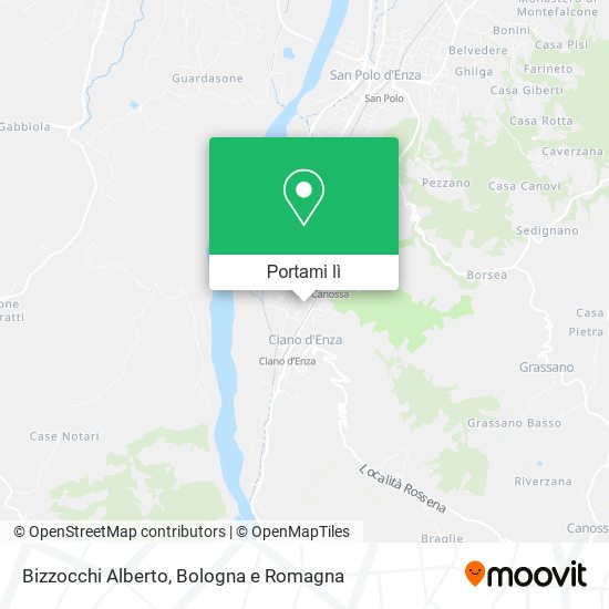 Mappa Bizzocchi Alberto