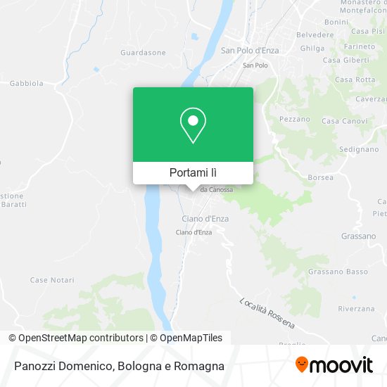 Mappa Panozzi Domenico