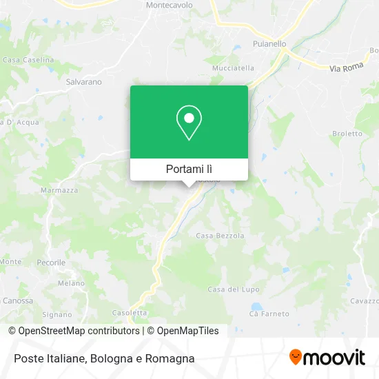 Mappa Poste Italiane