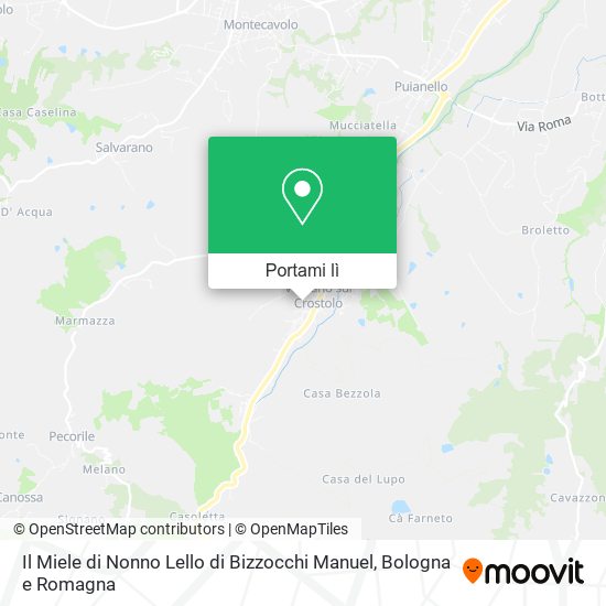 Mappa Il Miele di Nonno Lello di Bizzocchi Manuel