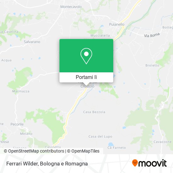 Mappa Ferrari Wilder