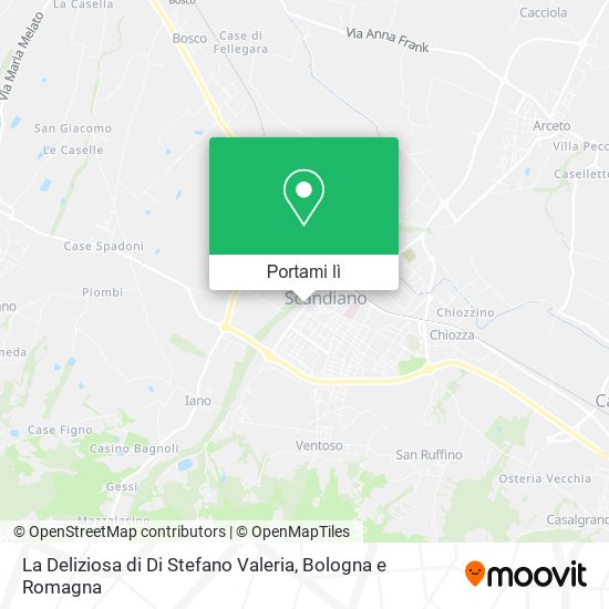 Mappa La Deliziosa di Di Stefano Valeria