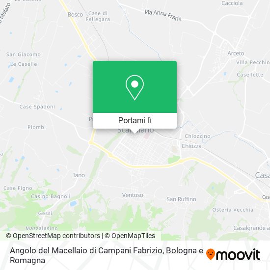 Mappa Angolo del Macellaio di Campani Fabrizio