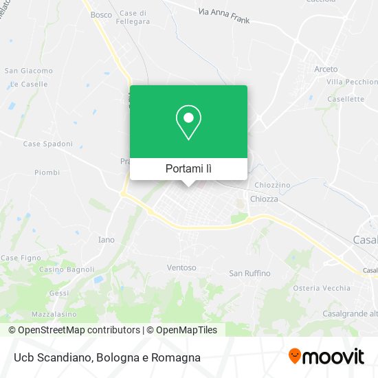 Mappa Ucb Scandiano