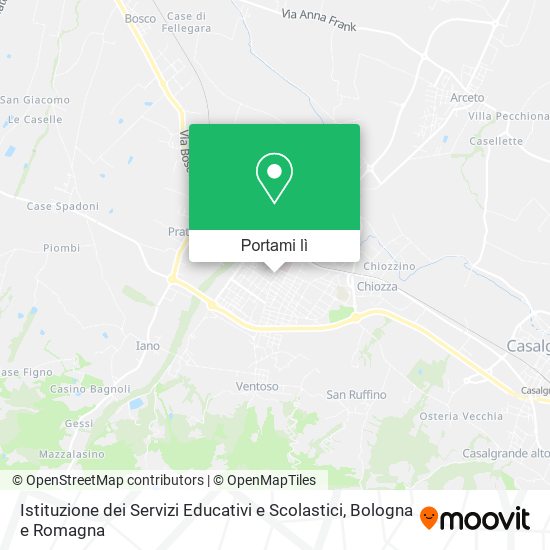 Mappa Istituzione dei Servizi Educativi e Scolastici