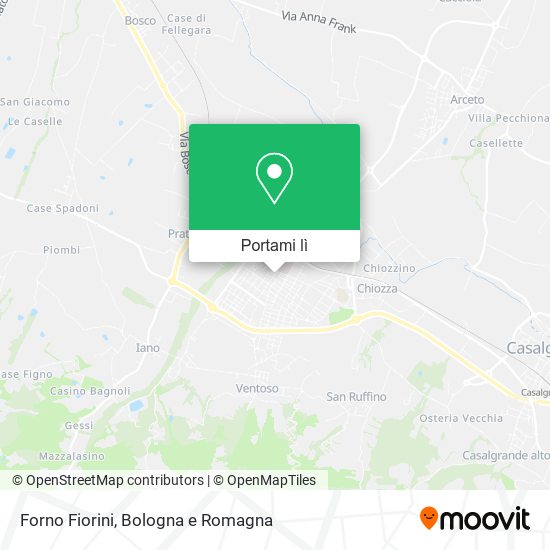Mappa Forno Fiorini