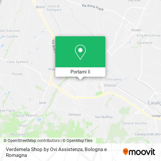 Mappa Verdemela Shop by Ovi Assistenza