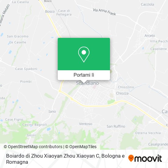Mappa Boiardo di Zhou Xiaoyan Zhou Xiaoyan C