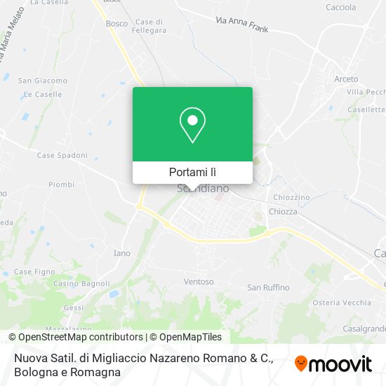 Mappa Nuova Satil. di Migliaccio Nazareno Romano & C.