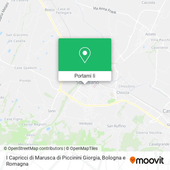 Mappa I Capricci di Marusca di Piccinini Giorgia