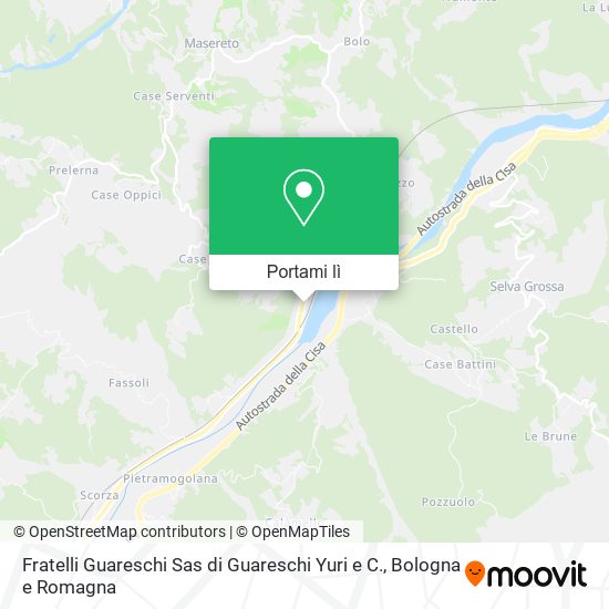 Mappa Fratelli Guareschi Sas di Guareschi Yuri e C.