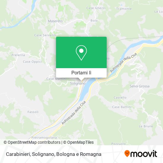 Mappa Carabinieri, Solignano