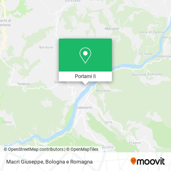 Mappa Macrì Giuseppe