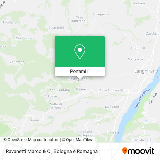 Mappa Ravanetti Marco & C.