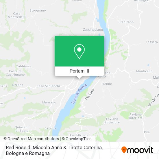 Mappa Red Rose di Miacola Anna & Tirotta Caterina