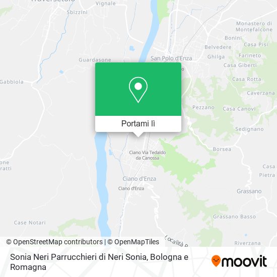 Mappa Sonia Neri Parrucchieri di Neri Sonia