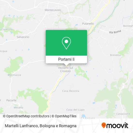 Mappa Martelli Lanfranco