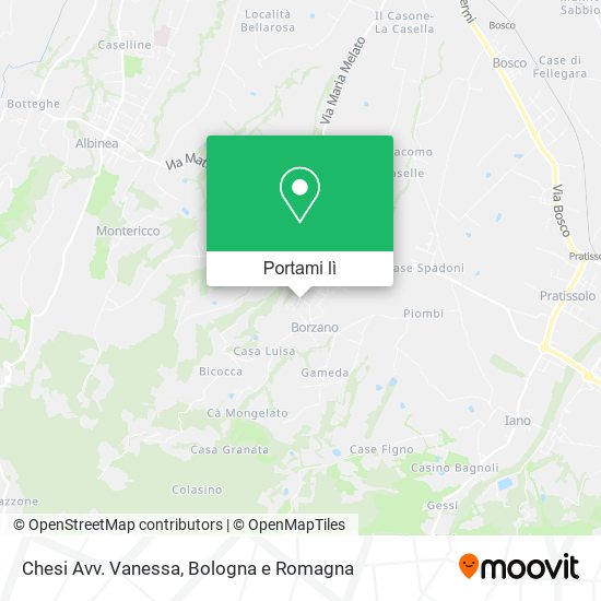 Mappa Chesi Avv. Vanessa