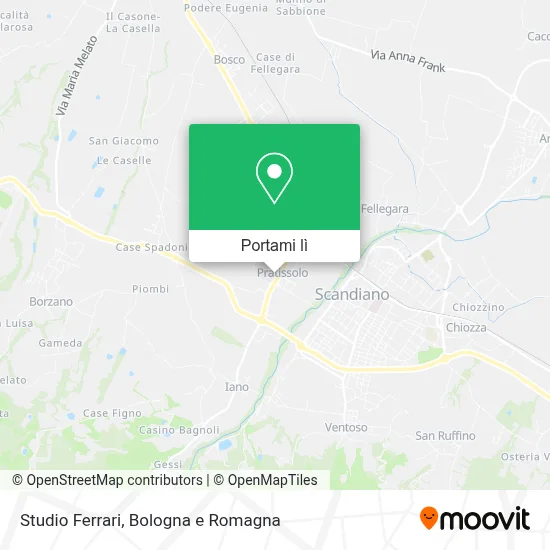 Mappa Studio Ferrari