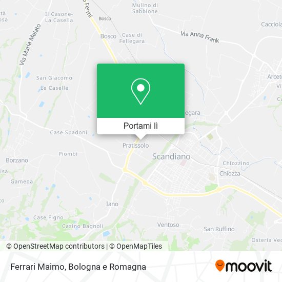 Mappa Ferrari Maimo