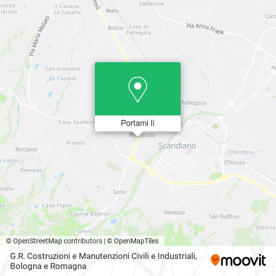 Mappa G.R. Costruzioni e Manutenzioni Civili e Industriali