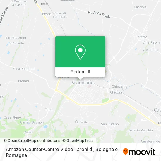 Mappa Amazon Counter-Centro Video Taroni di
