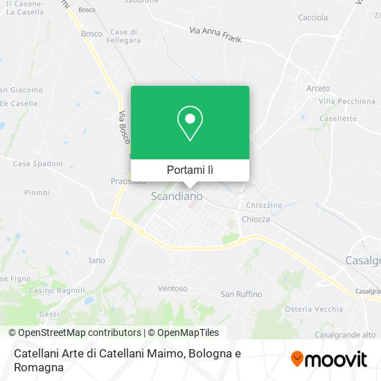 Mappa Catellani Arte di Catellani Maimo