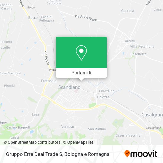 Mappa Gruppo Erre Deal Trade S