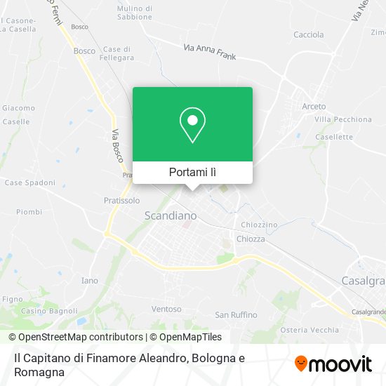Mappa Il Capitano di Finamore Aleandro