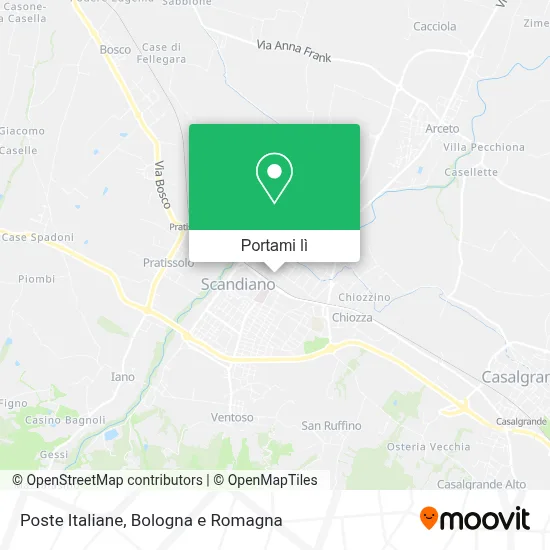 Mappa Poste Italiane