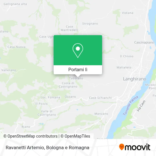 Mappa Ravanetti Artemio