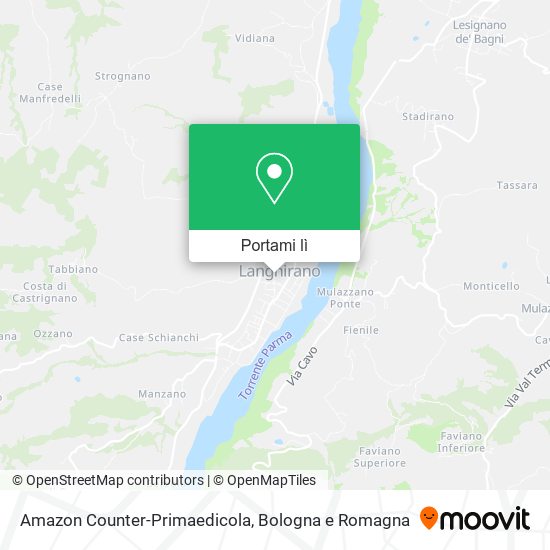 Mappa Amazon Counter-Primaedicola
