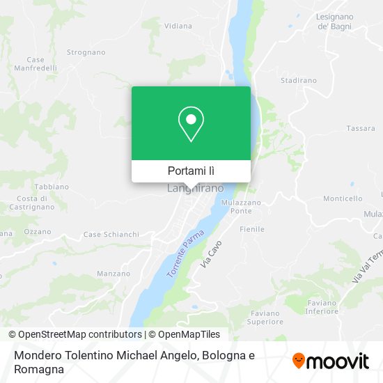 Mappa Mondero Tolentino Michael Angelo