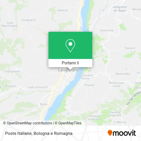 Mappa Poste Italiane