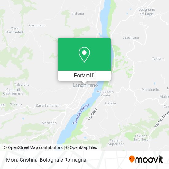 Mappa Mora Cristina