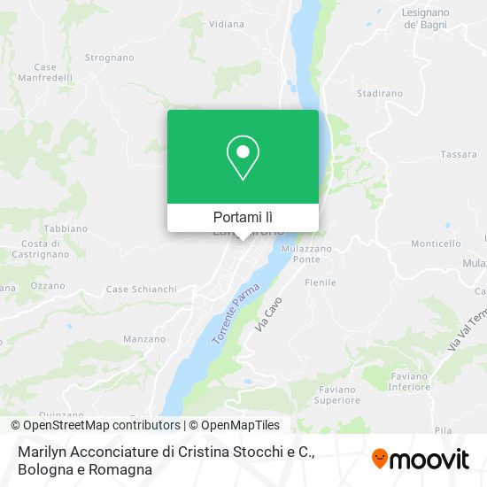 Mappa Marilyn Acconciature di Cristina Stocchi e C.