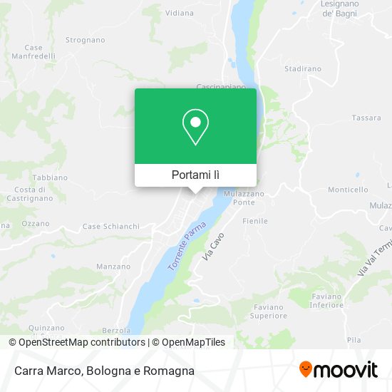 Mappa Carra Marco