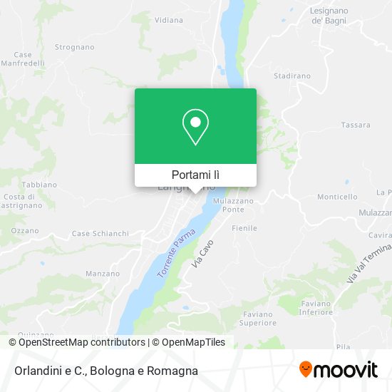 Mappa Orlandini e C.