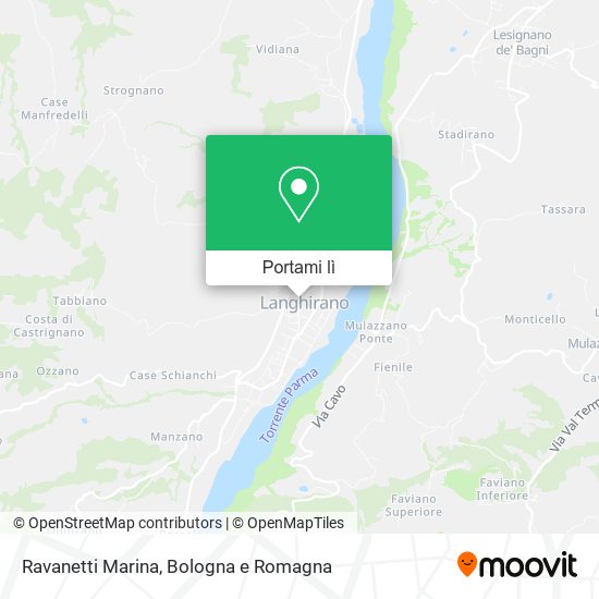 Mappa Ravanetti Marina