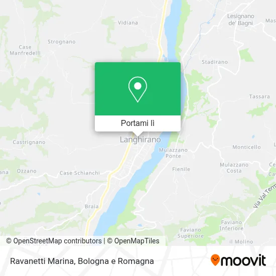 Mappa Ravanetti Marina