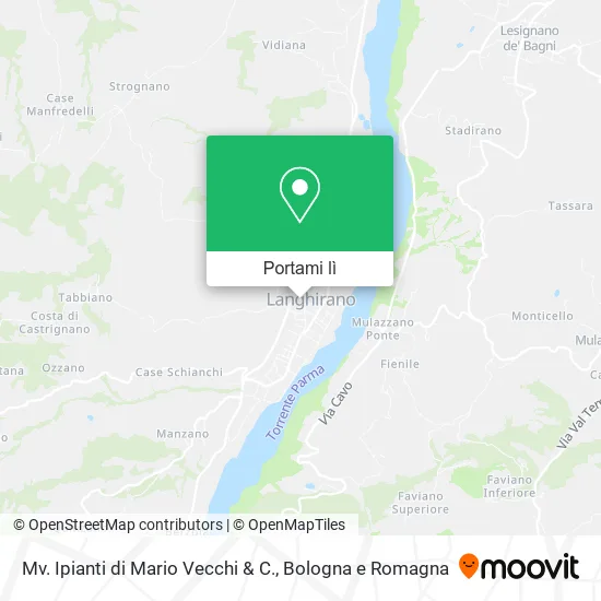 Mappa Mv. Ipianti di Mario Vecchi & C.