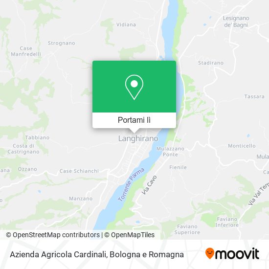 Mappa Azienda Agricola Cardinali