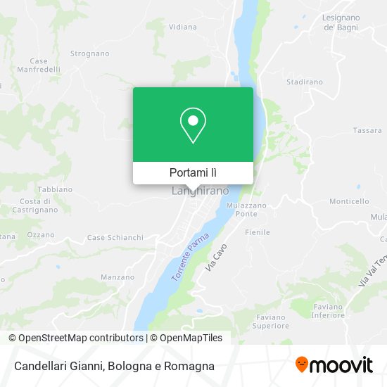 Mappa Candellari Gianni