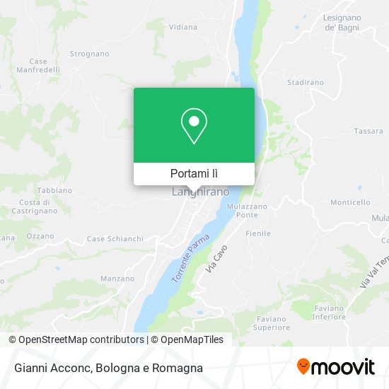 Mappa Gianni Acconc