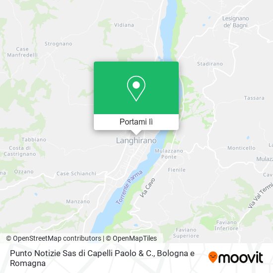 Mappa Punto Notizie Sas di Capelli Paolo & C.