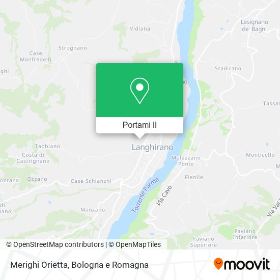 Mappa Merighi Orietta