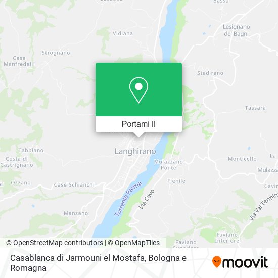 Mappa Casablanca di Jarmouni el Mostafa